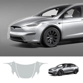 Glossy TPU Invisible Full Car Paint Protection Film (PPF) for Tesla Model X (2022-2024)